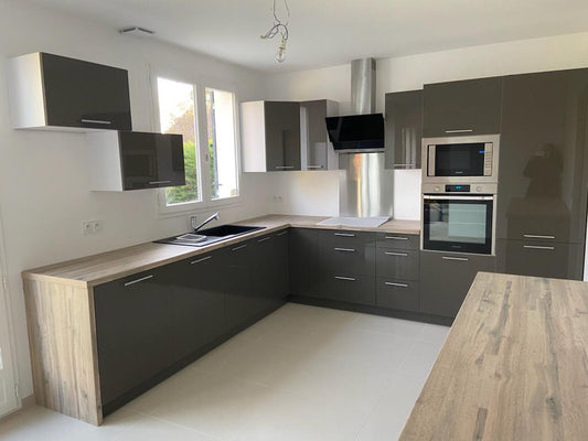 Réalisation de la cuisine de Mariam sur Romainville