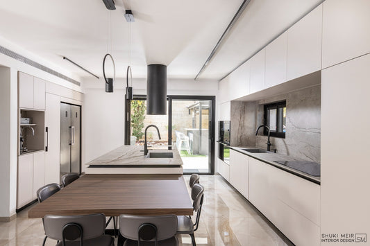 Réalisation de la cuisine de Mr Amri à Boulogne-Billancourt.